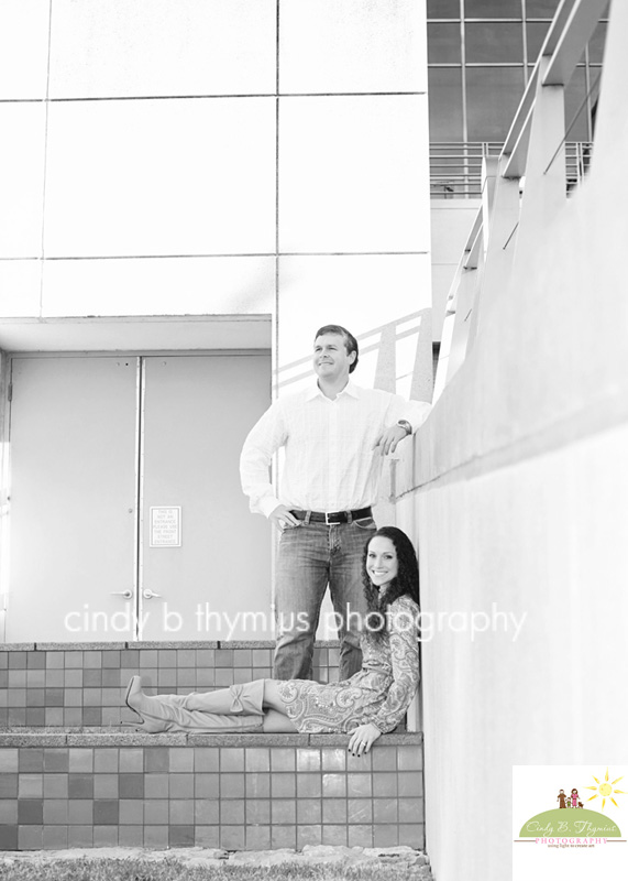 downtown memphis engagement photo