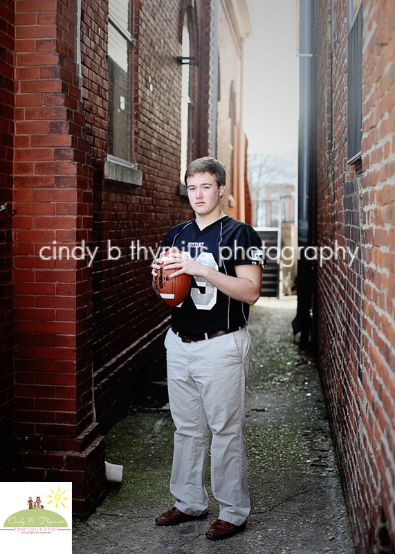 football player senior photo TN AR MS