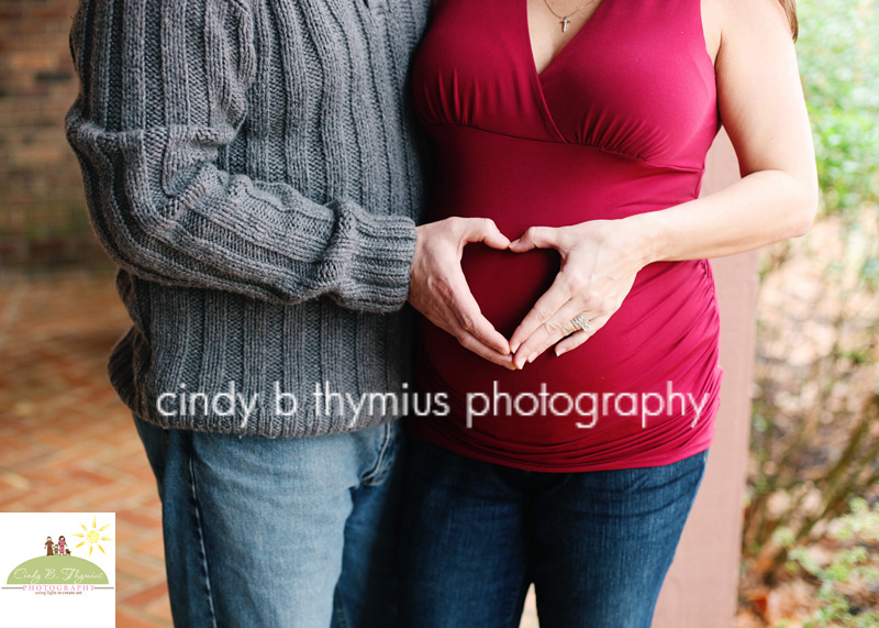 heart shaped hands maternity photography memphis tn