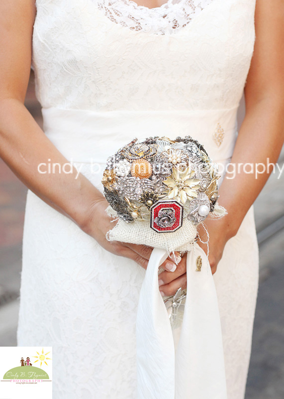 close up photo of handmade bouquet in memphis