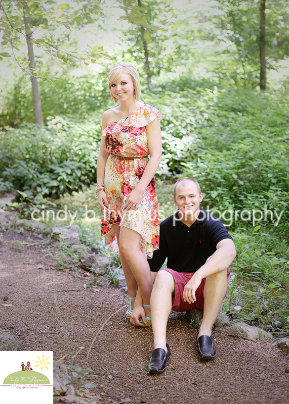 collierville engagement photo