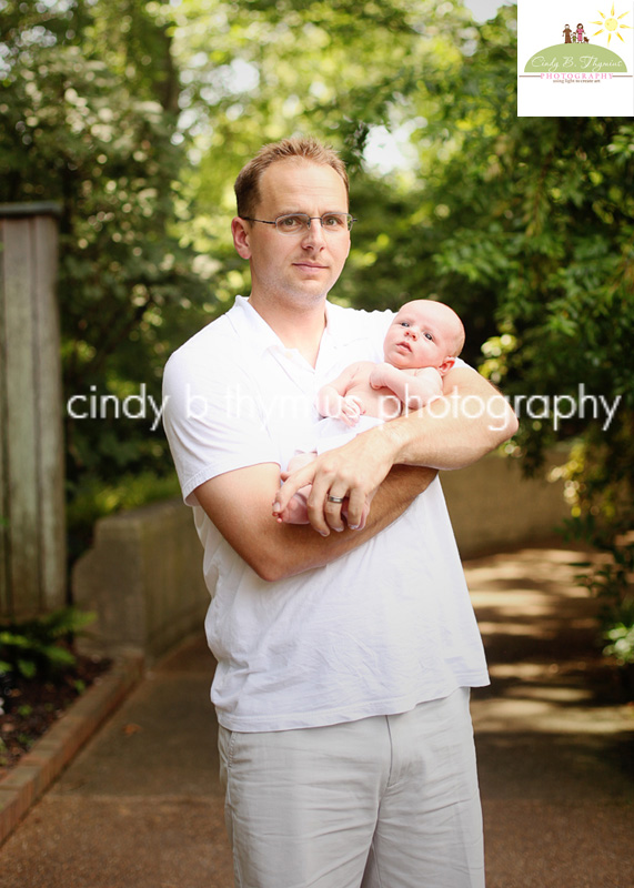 dad and baby photo memphis