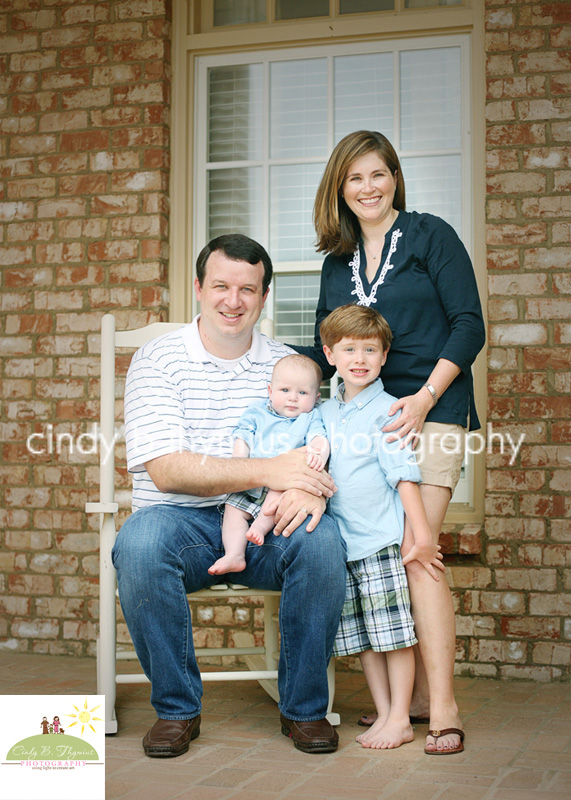 family picture at germantown home