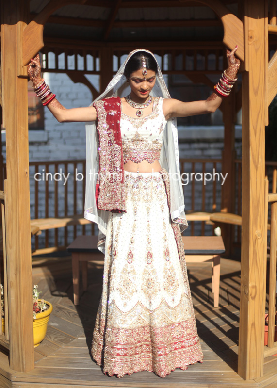 memphis indian bride portrait