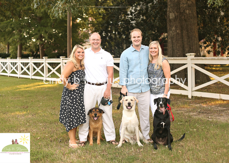 family pictures with three dogs memphis