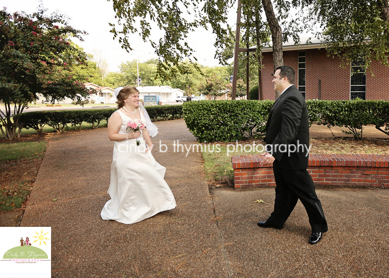 first look memphis tn wedding photographer