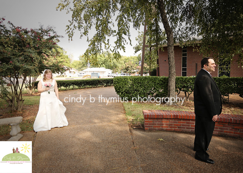 first look memphis wedding photographer