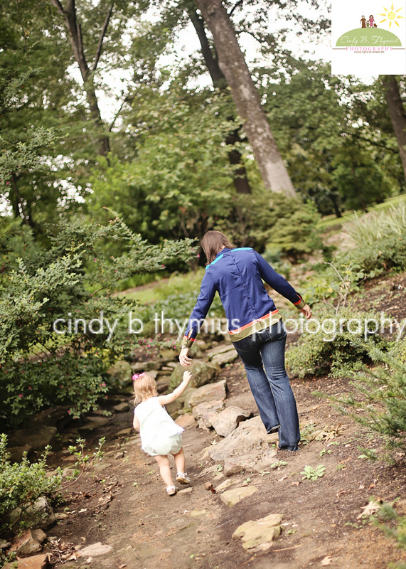 mom daughter walking memphis photo