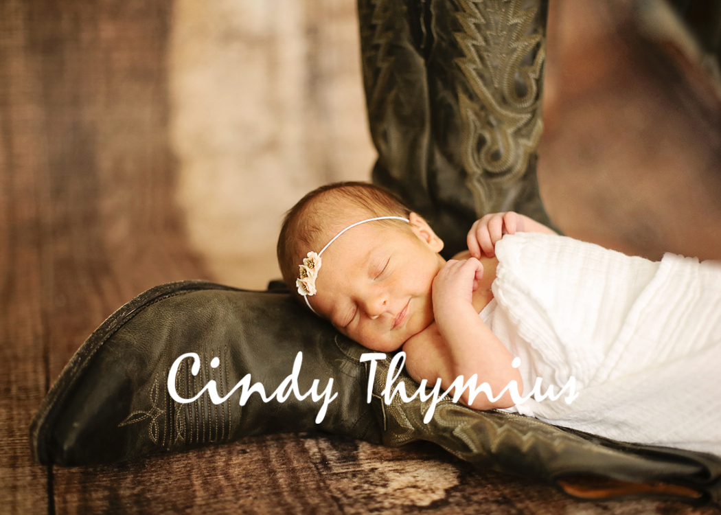 Country Themed Newborn Photos - Newborn Photography
