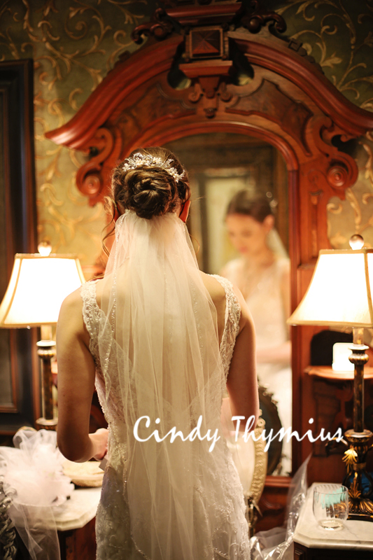 bridal portrait chimes and occassions memphis wedding photographer