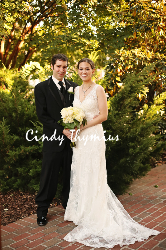 bride and groom portrait memphis wedding photography