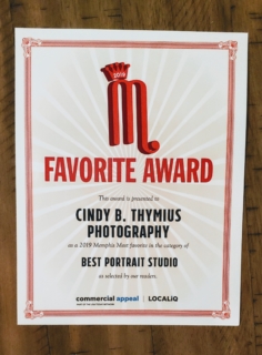 A poster of favorite Award best portrait studio