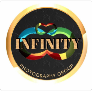 Infinity Photography Badge with white background