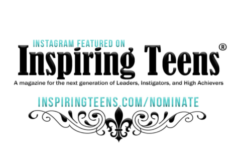 Instagram features on Inspiring Teens